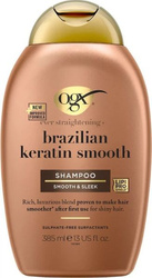 OGX Szampon Do Włosów Brazilian Keratin Smooth Wygładzający 385ml