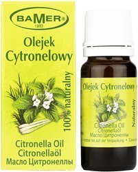 BaMer Olejek Eteryczny Cytronelowy 7ml Odstrasza Meszki Komary i Kleszcze