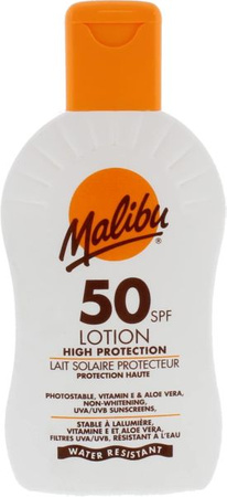 Malibu HIGH PROTECT Lotion Do Opalania 50SPF 200ml