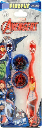 Avengers Szczoteczka Do Zębów x2 z Nakładką +3 Soft