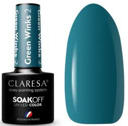 Claresa Lakier Hybrydowy Green Winks 2