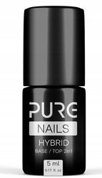 PURE NAILS Hybrid Base Top Baza Top 2w1 5ml
