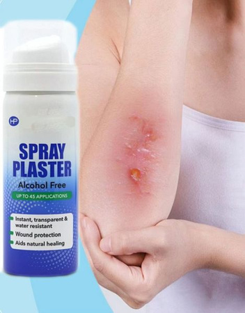 Healthpoint SPRAY PLASTER Opatrunek W Spray Na Otarcia 40ml