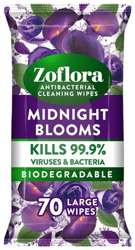 Zoflora Chusteczki Czyszczące Biodegradowalne Midnight Blooms 70szt