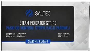 Saltec Paski Do Kontroli Sterylizacji Parowej 20x140 200szt