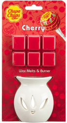 Chupa Chups Kominek Zapachowy Ceramiczny + Wosk Cherry