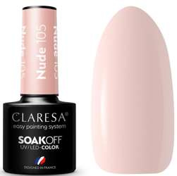 Claresa Lakier Hybrydowy Nude 105
