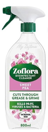 Zoflora Spray Czyszczący Wielofunkcyjny 800ml Sweet Pea