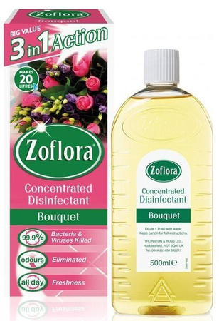 Zoflora Koncentrat Czyszczący Wielofunkcyjny 500ml Bouquet 