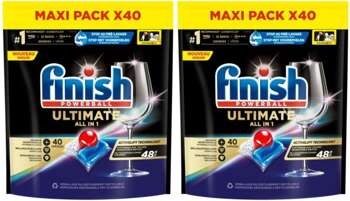 Finish Powerball Ultimate All in 1 Kapsułki Do Zmywarki 80szt