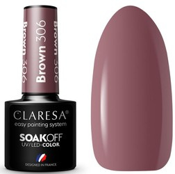 Claresa Lakier Hybrydowy Brown 306