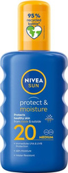 Nivea Sun Protect & Moisture SPF 20 SPRAY Nawilżający 200 ml