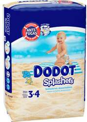 Dodot Jednorazowe Pieluchy Na Basen Rozmiar 3-4 od 6-11kg 12szt 