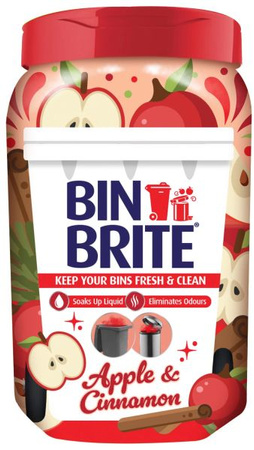 Bin Brite Neutralizator Zapachów Do Kosza Na Śmieci 500g Apple Cinnamon