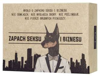 LaQ DOBERMAN Zapach Sexu i Biznesu Mydło W Kostce Dla Facetów 85g