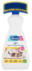 Dr.Beckmann Odplamiacz Pet Stain & Odour Ze Szczotką Po Zwierzętach 650ml