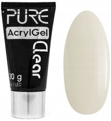 Pure Nails AcrylGel Akrylożel 30g Clear Przezroczysty