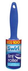 Swirl Lint Roller Rolka Czyszcząca Do Ubrań 100 Arkuszy