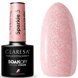 Claresa Lakier Hybrydowy Sparkle 3