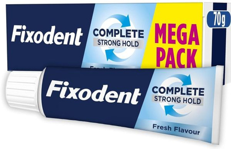 Fixodent Complete Krem Mocujący Do Protez MEGA PACK Fresh Flavour 70g