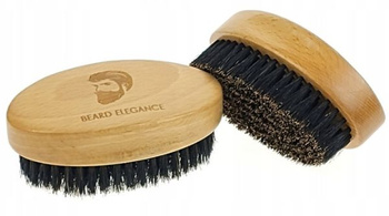 Beard Elegance Szczotka Drewniana Do Brody Z Naturalnym Włosiem Dzika