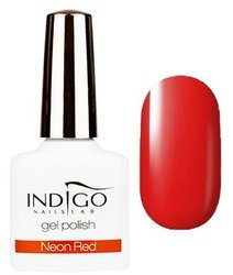 Indigo Lakier Hybrydowy Neon Red