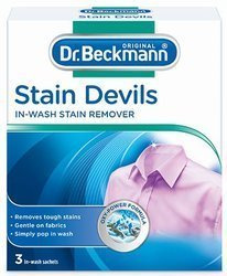 Dr.Beckmann Odplamiacz Stain Remover Tkanin w Saszetkach 3x40g