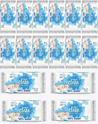 16x72 Aqua Clean Chusteczki Dla Dzieci 99% Wody 1152szt