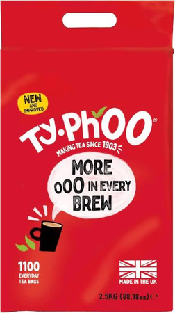 Ty-Phoo Orginalna Czarna Herbata Angielska 1100 Torebek 2,5kg