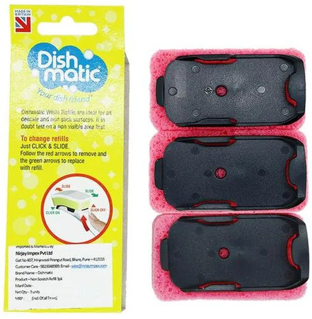 DishMatic Zmywak Kuchenny ZAPAS 3szt 