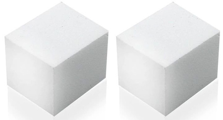 Blok Polerski Manicure MINI Biały 2szt 