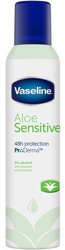 Vaseline Antyperspirant  Aloe Sensitive Spray 48h 250ml