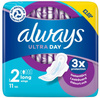 Always ULTRA DAY 3x Long Wings 2 Podpaski 11szt