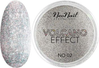 NeoNail Pyłek Volcano Effect No 02 Srebrny 2g
