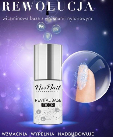 NeoNail Baza REVITAL Base Fiber 6818 7,2ml