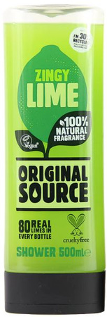 Original Source Żel Pod Prysznic 500ml Zingy Lime 