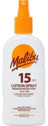 Malibu Lotion SPRAY Medium Protection Do Opalania 15SPF 200ml