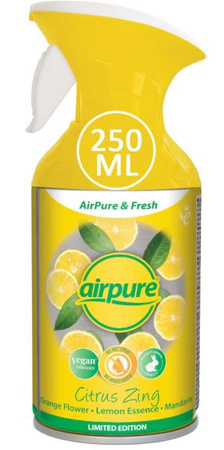 Airpure Fresh Odświeżacz Powietrza Spray Citrus Zing 250ml