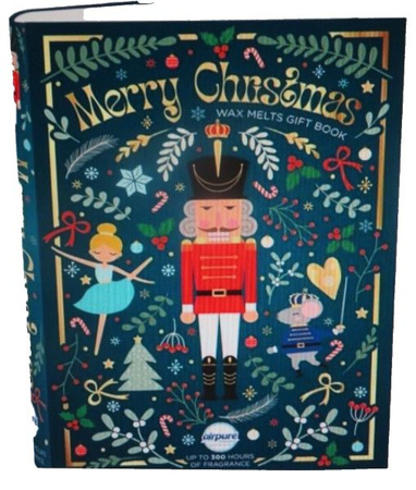 Airpure KSIĄŻKA Merry Christmas Woski Zapachowe Do Kominka DZIADEK132g