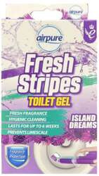 Airpure Fresh Stripes Pasek Żelowy Do WC Island Dreams 45ml