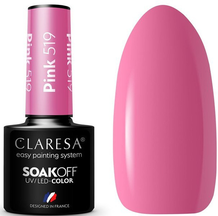 Claresa Lakier Hybrydowy Pink 519