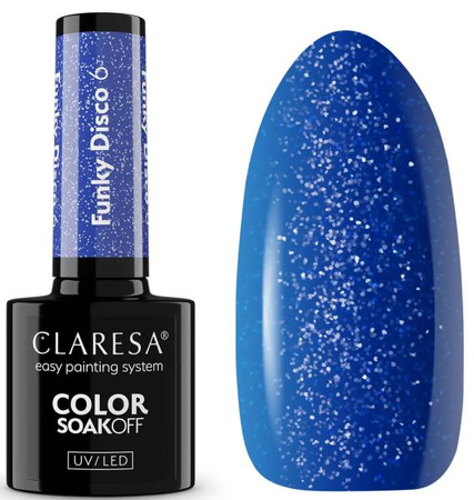Claresa Lakier Hybrydowy Funky Disco 06