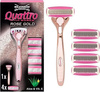 Wilkinson Sword Quattro for Women Rose Gold Maszynka Do Golenia + 4 Ostrza
