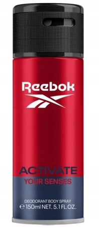 Reebok Deo Spray Activate Your Senses Man Dezodorant 150ml 