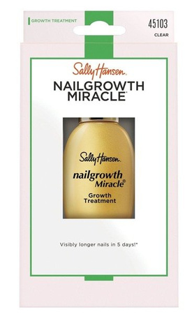 Sally Hansen Odżywka Nailgrowth Miracle ZŁOTA Do Paznokci 13,3ml