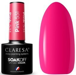 Claresa Lakier Hybrydowy Pink 531