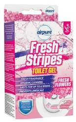 Airpure Fresh Stripes Pasek Żelowy Do WC Flowers 45ml