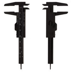 Suwmiarka Kosmetyczna MINI Do Brwi Czarna 8cm 