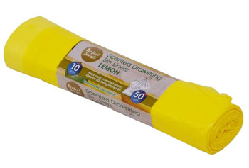 Perfect Scents Pachnące Worki Na śmieci 50l Lemon 10szt Zawiązywane