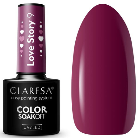 Claresa Lakier Hybrydowy Love Story 09
